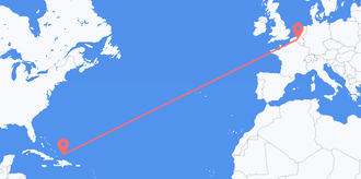 Turks & Caicos Islands to Belgium