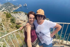 Excursão privada de um dia a Capri com passeio de barco privado pela ilha saindo de Roma