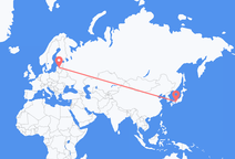 Osaka to Riga