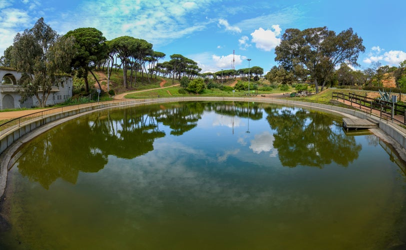 Photo of Lake Moret Park , Huelva , Spain.