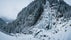 photo of Winter Stuibenfall waterfall in Otztal, Austria is the longest waterfall (159 m) in Tirol.