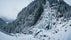 photo of Winter Stuibenfall waterfall in Otztal, Austria is the longest waterfall (159 m) in Tirol.