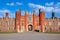 Photo of Hampton Court Palace in Richmond, London, UK.