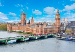 Photo of Westminster palace (Houses of Parliament) and Big Ben, London, UK.