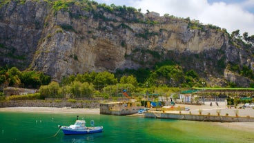 photo of breathtaking aerial view of Sorrento city, Amalfi coast, Italy.