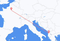 Flights from Paris to Tirana