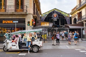 Tour por el Barcelona Histórico en Eco Tuk Tuk Privado