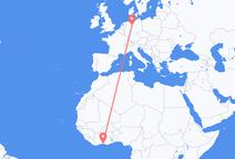 Abidjan to Hanover