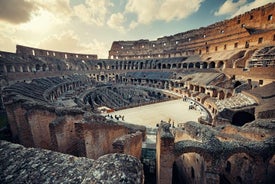 Colosseum Arena Floor, Forum Romanum och Palatine Hill guidad tur