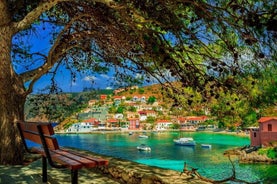 Hápunktar Kefalonia- Rútur og skemmtisiglingar, Assos og hádegisverður í Fiscardo