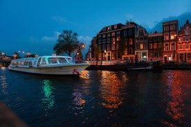 Amsterdam Evening Canal Cruise Including Pizza and Drinks