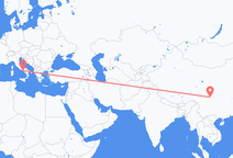 从成都市飞往那不勒斯的航班