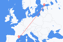 Flights from Barcelona to Tallinn