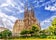 Photo of sagrada Familia in Barcelona, the most known building created by Antoni Gaudi.