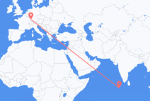 Flights from Malé to Strasbourg