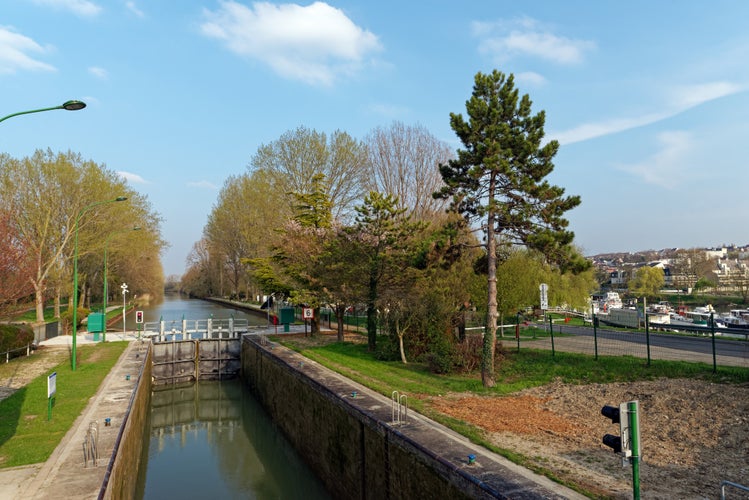 photo of view of Fontaine. France.