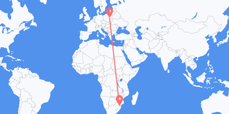 Flights from Swaziland to Poland