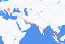 Flyreiser fra Kuala Terengganu, til Priština