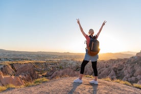 Cappadocia Red Valley Hiking and Underground City Tour With Lunch