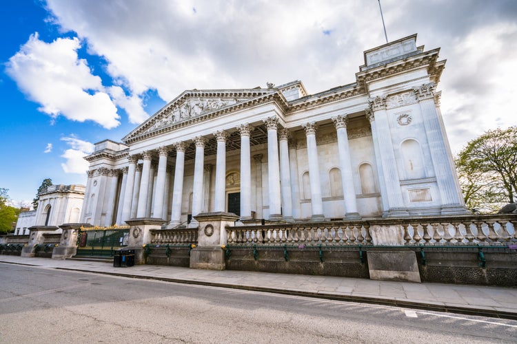 Photo of Fitzwilliam Museum located on Trumpington street in Cambridge