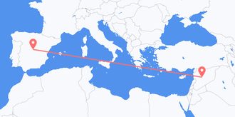 Voli dalla Siria alla Spagna