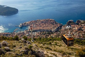 Dubrovnik-svævebanetur, gåtur i den gamle bydel plus bymure