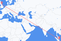 Vuelos de Singapur a Newcastle upon Tyne