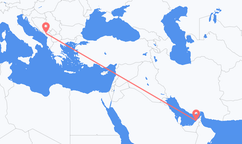 Dubai to Podgorica