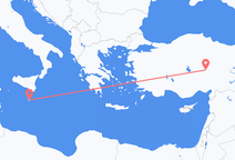 Flyrejser fra Malta til Kayseri