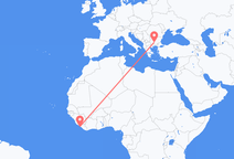 Flyrejser fra Monrovia til Plovdiv