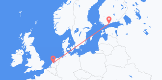 the Netherlands to Finland