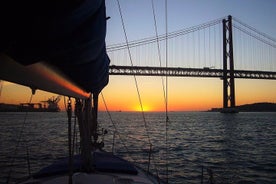 Croisière au coucher du soleil sur le fleuve Lisbonne