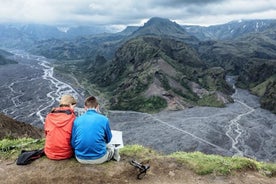 Private Thorsmörk-Tageswanderung mit dem Super Jeep