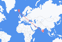 Flyrejser fra Colombo til Sørvágur