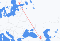 Flyg från Jerevan till Helsingfors