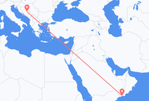 Flyrejser fra Salalah til Sarajevo