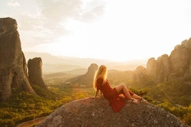 Cavernas Secretas de Meteora - Caminhada ao pôr do sol