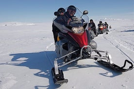 Golden Circle Super Jeep Tour och snöskoter från Reykjavik