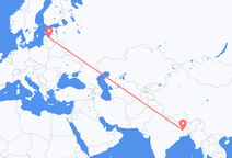 Flyg från Rajshahi till Riga