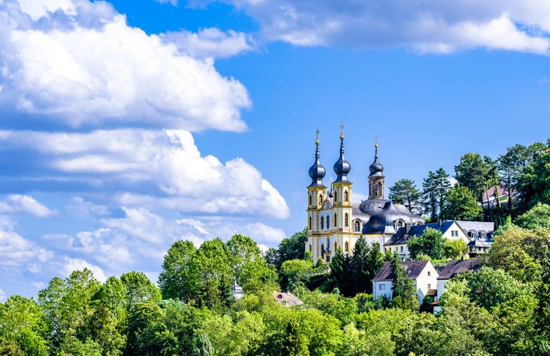 Photo of The baroque pilgrimage church Käppele in Würzburg.