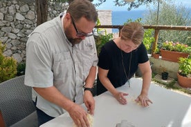 Aula de culinária italiana genuína na Costa Amalfitana