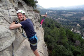 Über Klettersteig in Barcelona