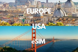 Europe Data eSIM: 0,5GB á dag til 50GB-30 dagar