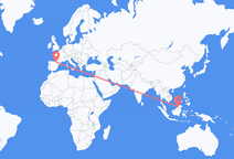 Flyrejser fra Bandar Seri Begawan, Brunei til Pamplona, Spanien