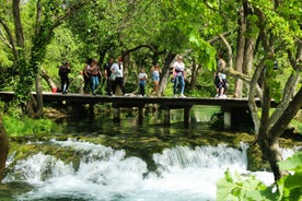 Sund: Krka-fossar með bátsferð, vín og ólífuolía