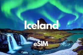 Reykjavík Data eSIM fra 0,5 GB daglig til 50 GB 30 dager