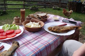 Visite de la ferme de fromage dans le katun