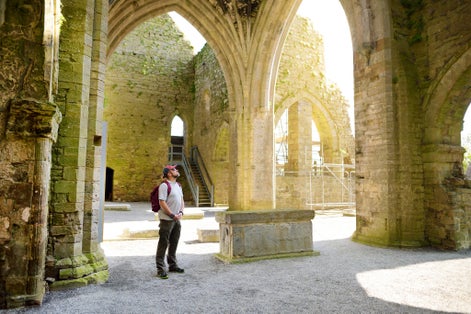 photo of Jerpoint Abbey, Thomastown Kilkenny, Ireland.