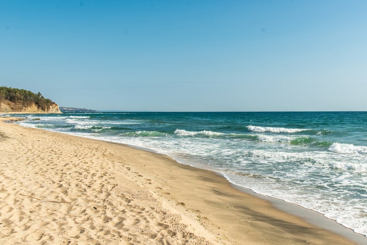 sea beach Bulgaria town Obzor