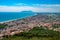 Photo of aerial view of City of Terracina, Italy.